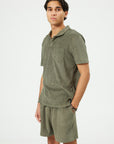 Terry Polo Army Green