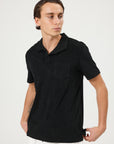 Terry Polo Deep Black