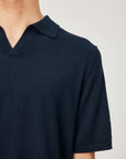 Merino Polo Navy