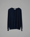 Cashmere Hoodie Navy