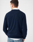 Full-Zip Polo Navy