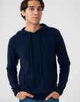 Cashmere Hoodie Navy