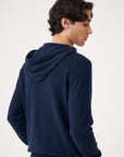 Cashmere Hoodie Navy