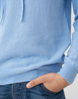 Cashmere Hoodie Light Blue